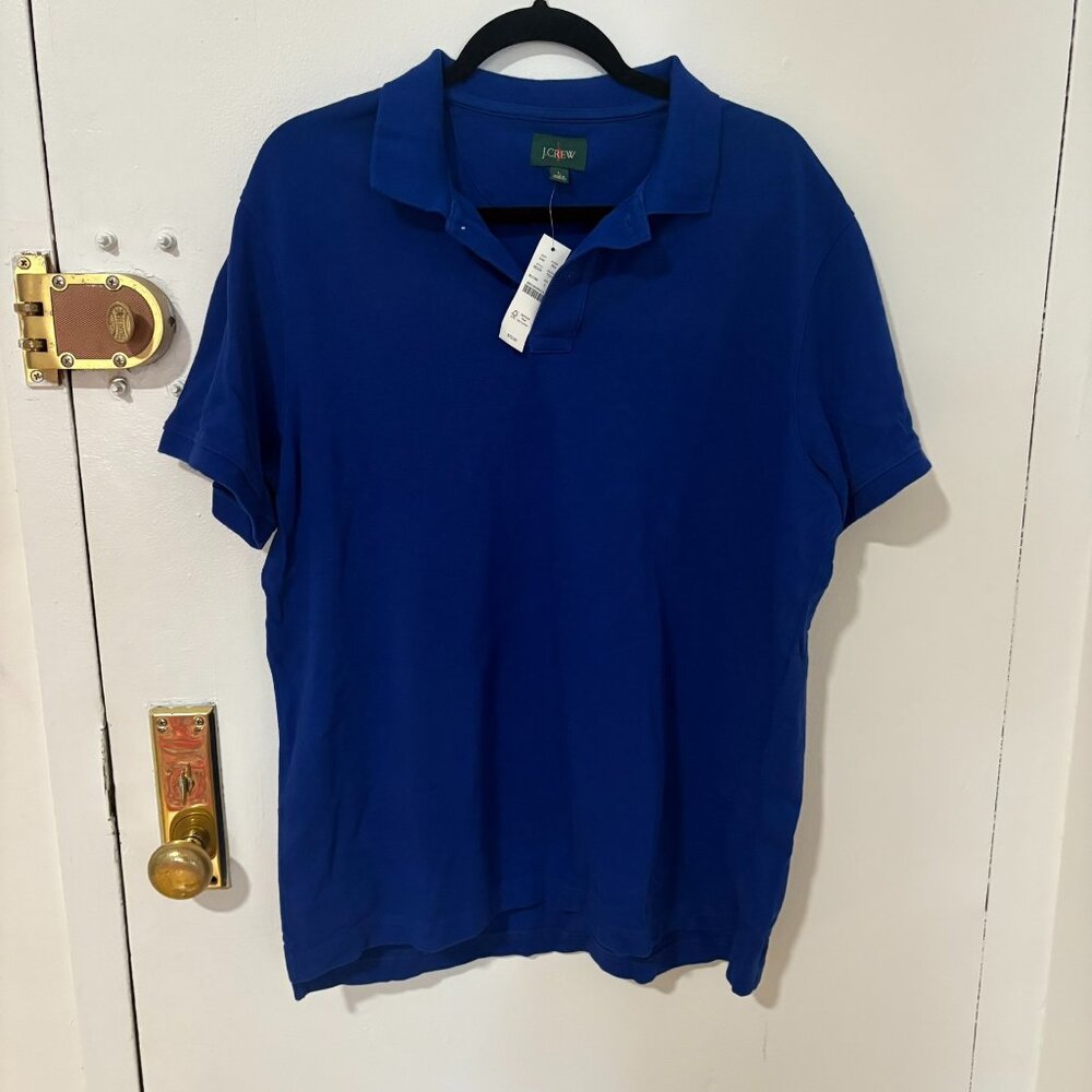 NWT J Crew 100% Cotton Polo Shirt